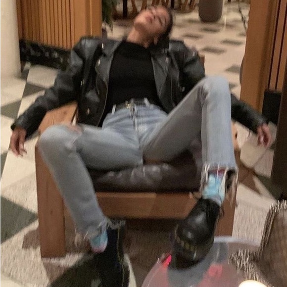 Authentic leather cropped vintage jacket - Picture 2 of 6